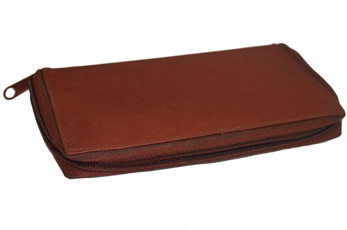 cost of leather checkbook cover
